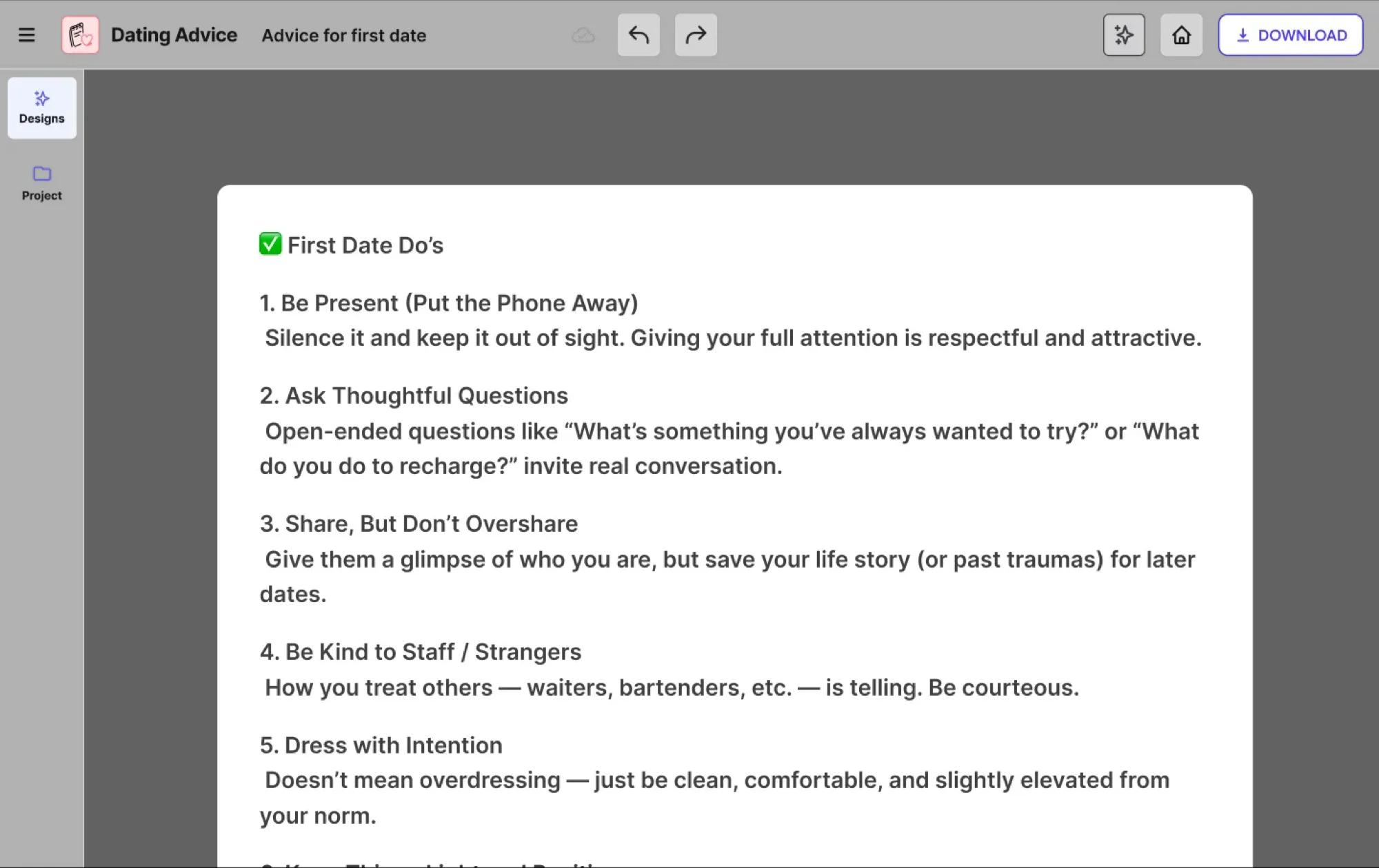 Analyseur de Messages de Dating