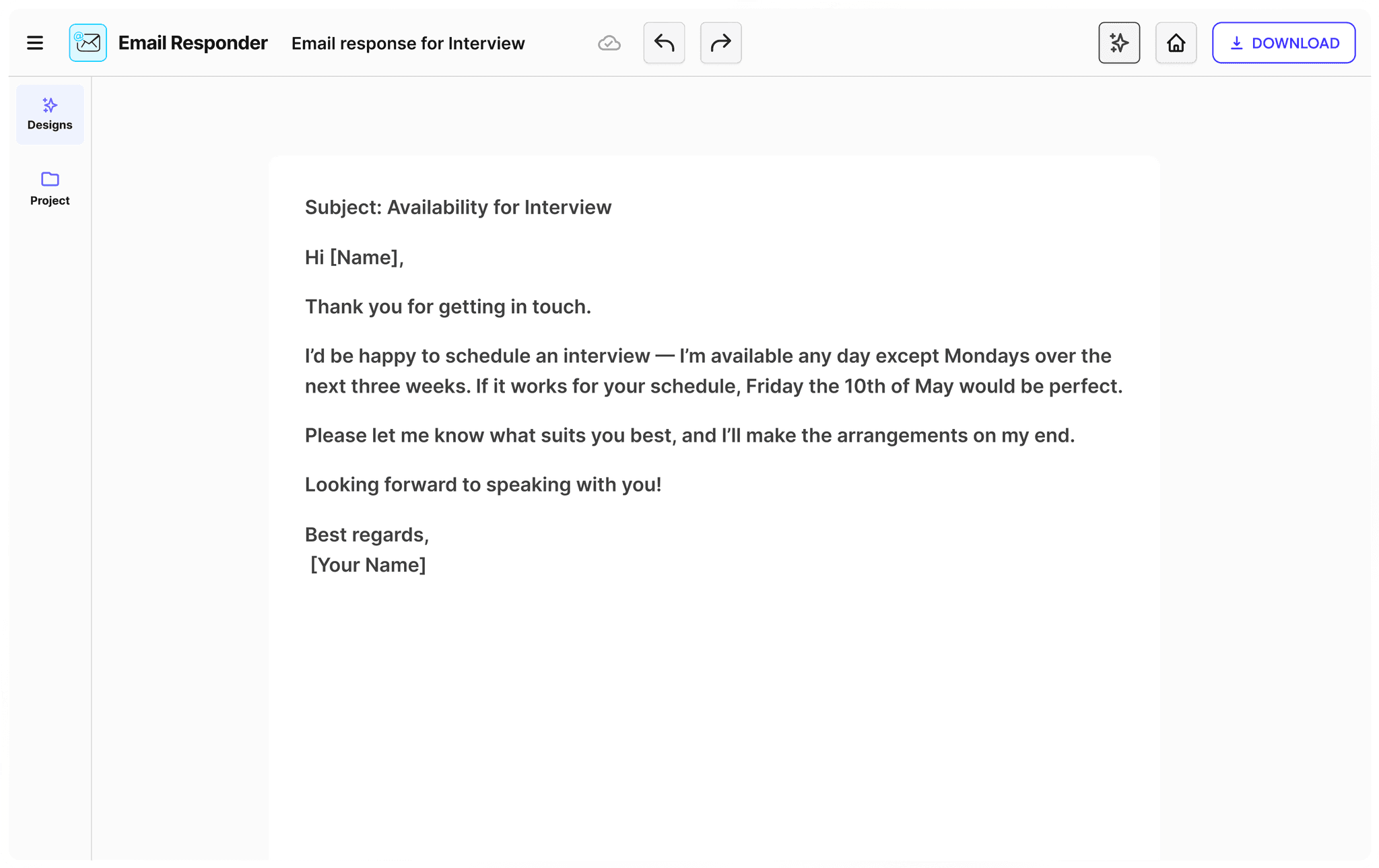 Effortless<br /><span>Email Responses</span>